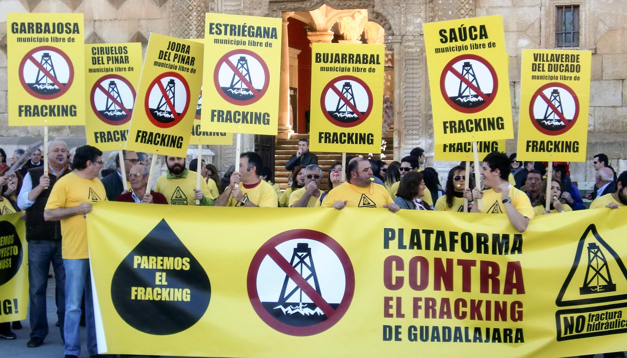 Plataforma antifracking Guadalajara